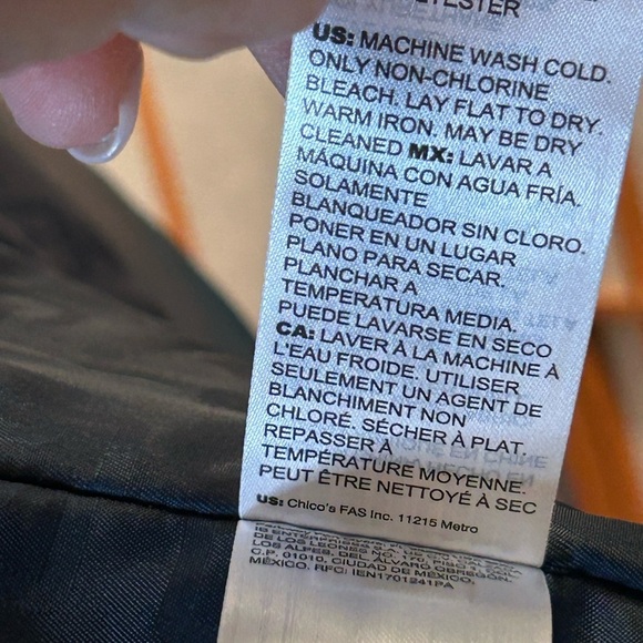 Chico's Teal Blue Quilted Vest with Diamond Pattern - Picture 8 of 10